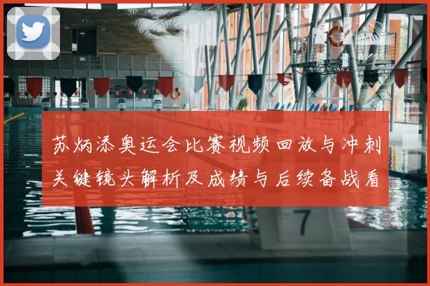 苏炳添奥运会比赛视频回放与冲刺关键镜头解析及成绩与后续备战看点